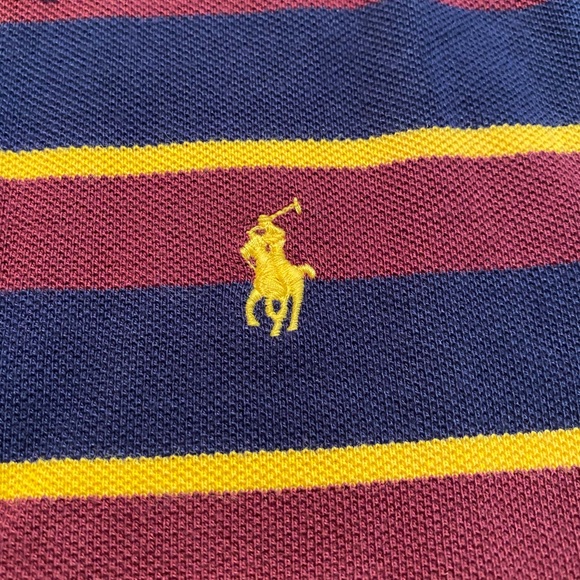 Polo Ralph Lauren 1967 Mesh Striped Polo Shirt - Picture 4 of 9